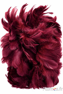Hen -  5-9 cm - bordeaux